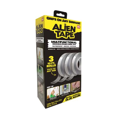 Alien Tape 10 in. L X 1.18 in. W Double-Sided Tape