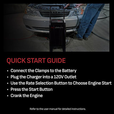 Schumacher Automatic 12 V 200 amps Battery Charger/Engine Starter