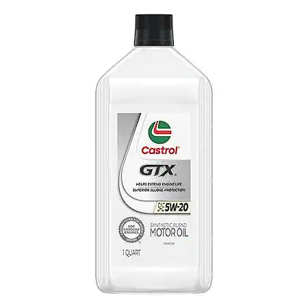 Castrol 5W-20 Full Synthetic Engine Oil (1 Qt)