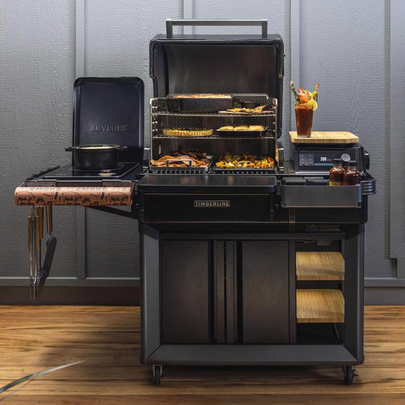 Load image into Gallery viewer, Traeger Timberline Wood Pellet WiFi Grill Black
