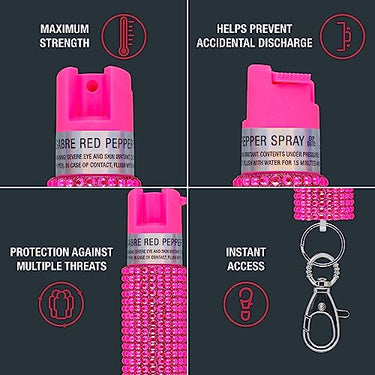 Sabre Jeweled Pocket Pepper Spray 15 G