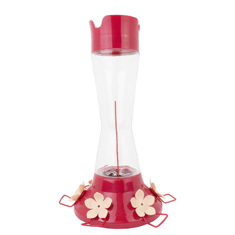 Load image into Gallery viewer, Perky-Pet Hummingbird 20 oz Glass/Plastic Pinch-Waist Nectar Feeder 6 ports
