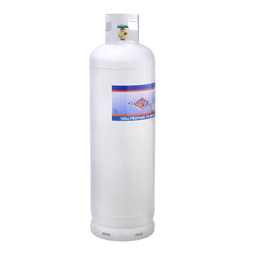 Flame King 100 lb Steel Empty LP Tank (IN-STORE PICKUP ONLY)