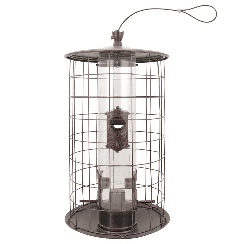 Load image into Gallery viewer, Perky-Pet Wild Bird 3 lb Metal Wire Wire Cage Bird Feeder 4 ports
