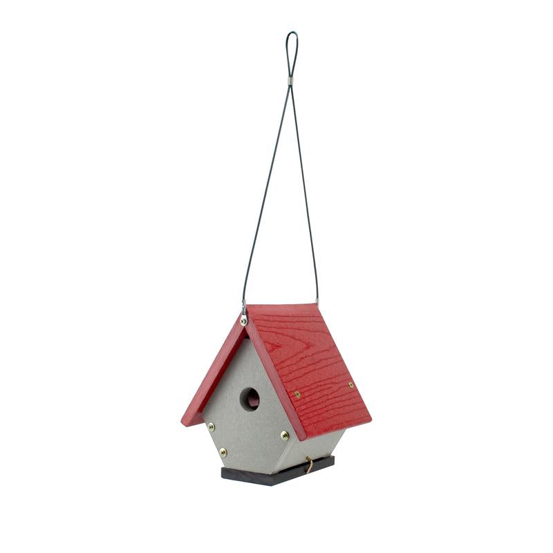 Load image into Gallery viewer, Woodlink Going Green 8.25 in. H X 7.125 in. W X 6.5 in. L Plastic Bird House
