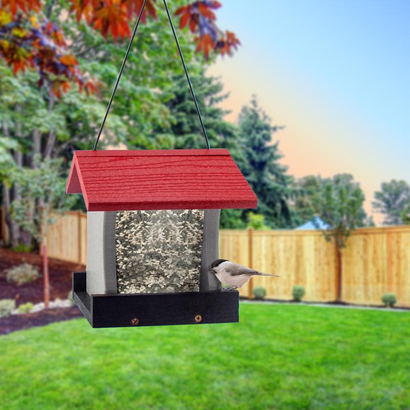 Load image into Gallery viewer, Woodlink Going Green Wild Bird 1.75 lb Plastic Ranch Bird Feeder
