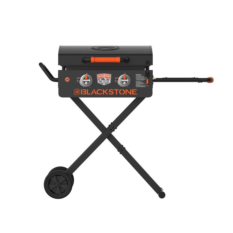 Load image into Gallery viewer, Blackstone On The Go 2 Burner Liquid Propane Outdoor Griddle Black
