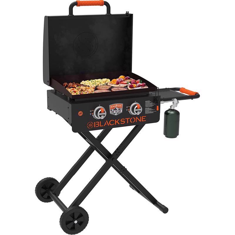 Load image into Gallery viewer, Blackstone On The Go 2 Burner Liquid Propane Outdoor Griddle Black
