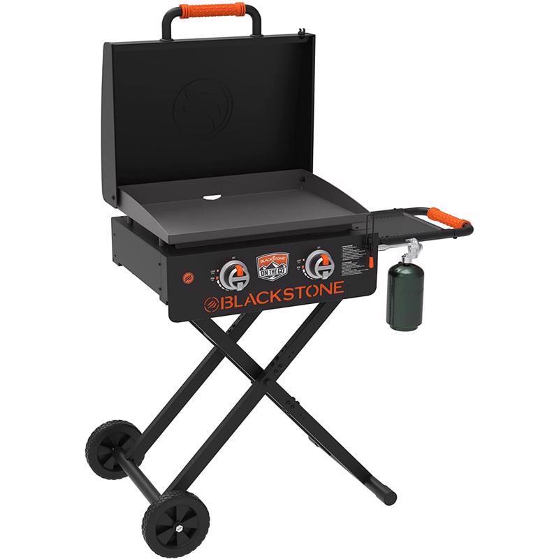 Load image into Gallery viewer, Blackstone On The Go 2 Burner Liquid Propane Outdoor Griddle Black
