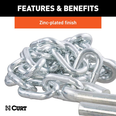 CURT 5000 lb. cap. Safety Chain