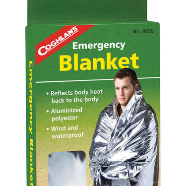 Coghlan's Silver Survival Blanket 6.000 in. H X 52-1/2 in. W X 82-1/2 in.