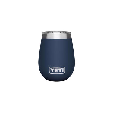 YETI Rambler 10 oz Navy BPA Free Wine Tumbler with MagSlider Lid