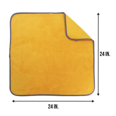 Viking 24 in. L X 24 in. W Microfiber Car Drying Towel 1 pk