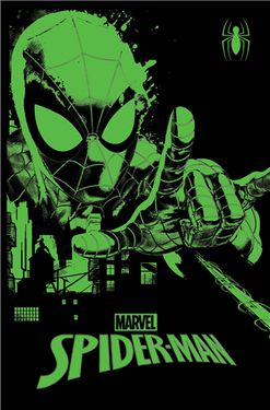Spider-Man Glow in the Dark Poster