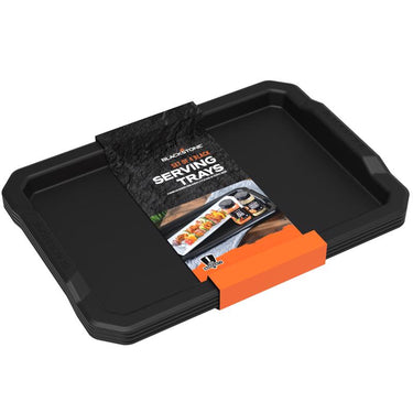 Blackstone Plastic Serving Tray 19 in. L X 13 in. W 4 pk