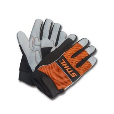 STIHL Meshback Gloves Orange/White M 1 Pair