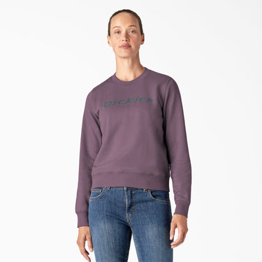 Dickies Women's Water Repellent Logo Sweatshirt (Grapeade) Size XXL
