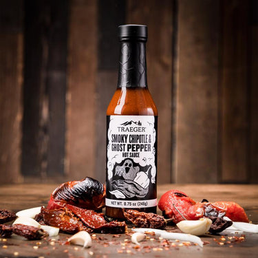 Traeger Smokey Chipotle & Ghost Pepper Hot Sauce 8.75 oz