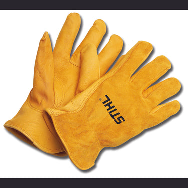 STIHL Landscaper Series Unisex Indoor/Outdoor Work Gloves Yellow L 1 Pair