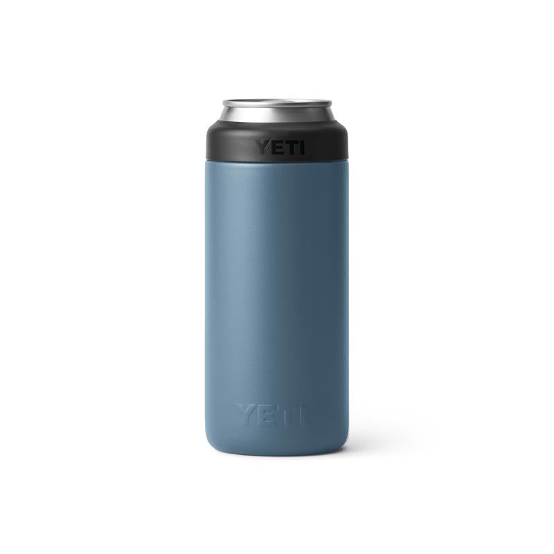 Load image into Gallery viewer, YETI Rambler 12 oz Colster Nordic Blue BPA Free Slim Can Insulator
