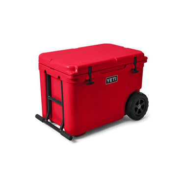 YETI Tundra Haul Rescue Red 50 qt Roller Cooler