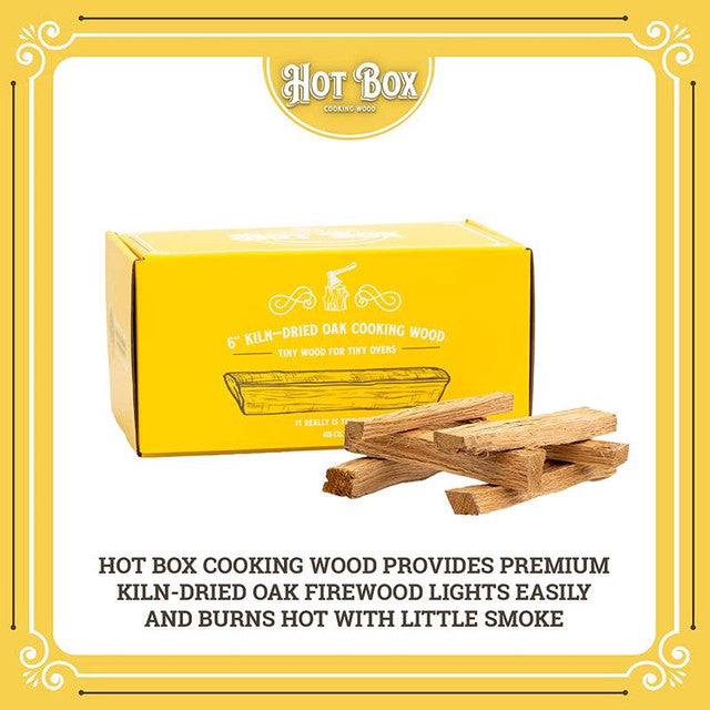 Load image into Gallery viewer, Hot Box Cooking Wood All Natural Oak Mini Logs 350 cu in
