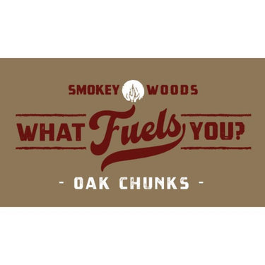 Smokey Woods All Natural Oak Wood Smoking Chunks 350 cu in