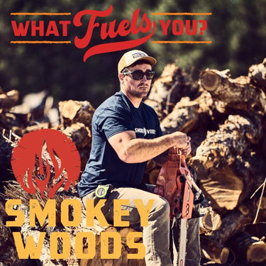 Smokey Woods All Natural Post Oak Wood Smoking Chunks 350 cu in