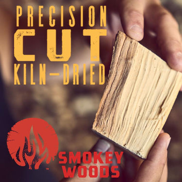 Smokey Woods All Natural Cherry Wood Smoking Chunks 350 cu in