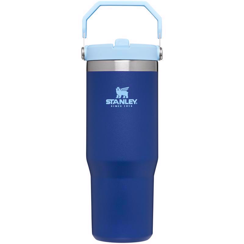 Load image into Gallery viewer, Stanley The IceFlow 30 oz Double-wall vacuum insulation Lapis BPA Free Insulated Straw Tumbler
