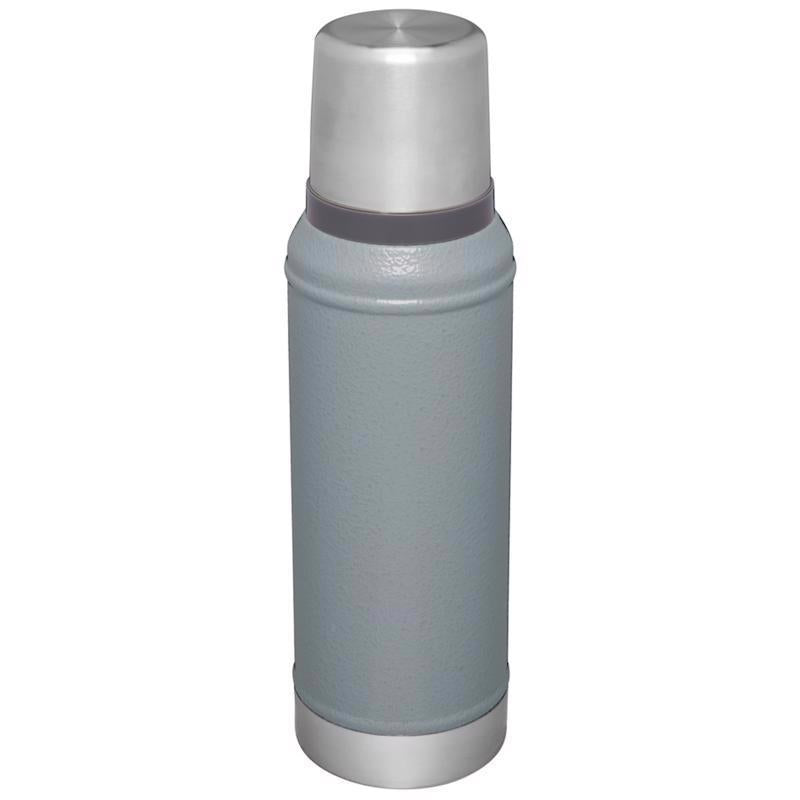 Load image into Gallery viewer, Stanley Classic Legendary 1 qt Hammertone SIlver BPA Free Insulated Bottle
