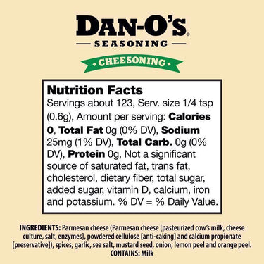 Dan-O's Cheesoning Seasoning 2.6 oz