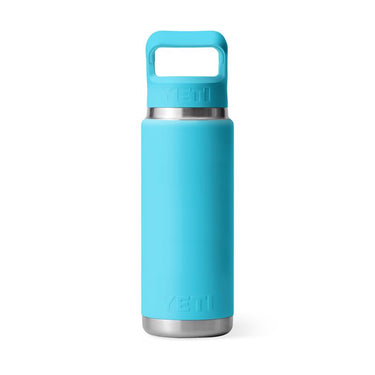 YETI Rambler 26 oz Reef Blue BPA Free Bottle with Straw Cap