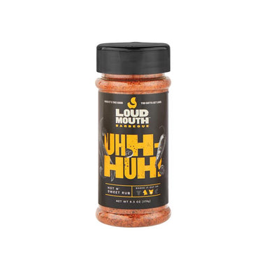 Loud Mouth UHH-HUH Hot N' Sweet BBQ Rub 6.3 oz