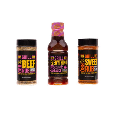 Hey Grill Hey Backyard BBQ Hero Trio BBQ Rub Set 53.92 oz