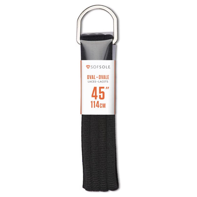 Sof Sole 45 in. Black Athletic Shoe Laces