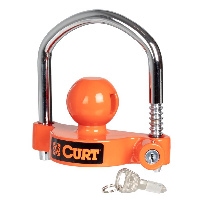 Load image into Gallery viewer, CURT Universal Trailer Coupler Lock
