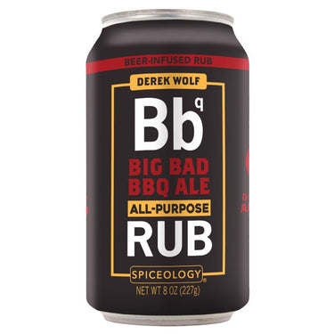 Spiceology Derek Wolf Big Bad BBQ Ale BBQ Rub 8 oz
