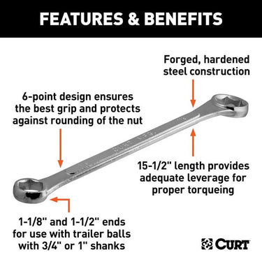 CURT Hitch Ball Wrench