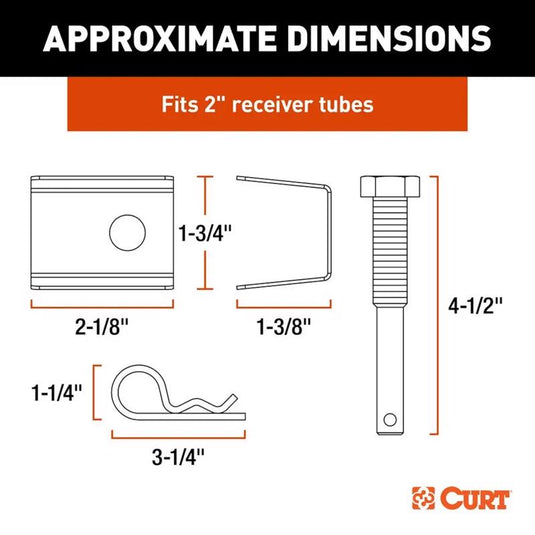 CURT Anti-Rattle Hitch Kit