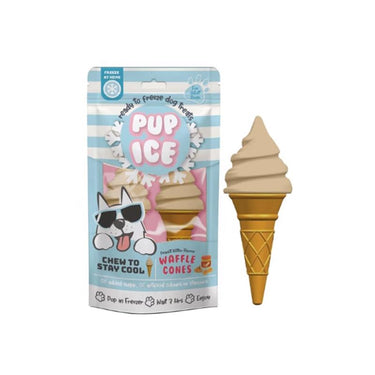Ethical Products Inc. Pup Ice Peanut Butter/Vanilla Grain Free Chews For Dogs 2 pk