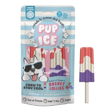 Ethical Products Inc. Pup Ice Blueberry/Strawberry Grain Free Treats For Dogs 1 pk