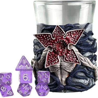 Stranger Things Mini Dice Cups Demogorgon Mini Dice Cup & Mini Polyhedral Dice Set