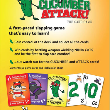 Ninja Cat Cucumber Attack!