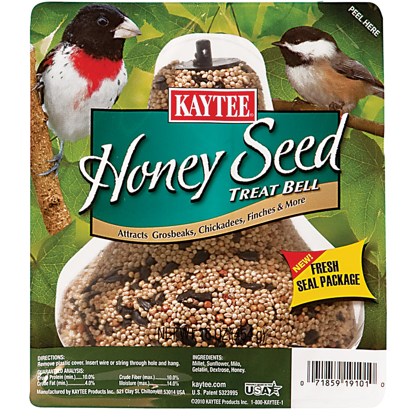 Load image into Gallery viewer, Kaytee Honey Seed Wild Bird Sunflower Seed Bell 1 lb
