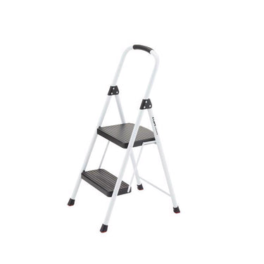 Lift Ladders 40.16 in. H X 17.3 in. W X 2.5 in. D 225 lb. cap. 2 step Steel Folding Step Stool