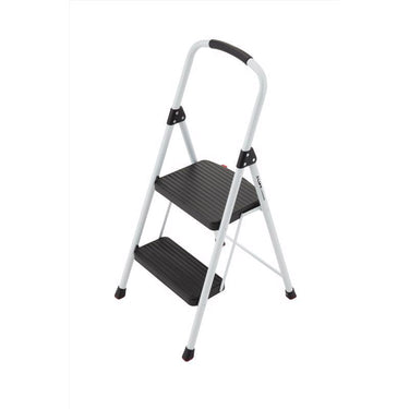 Lift Ladders 40.16 in. H X 17.3 in. W X 2.5 in. D 225 lb. cap. 2 step Steel Folding Step Stool