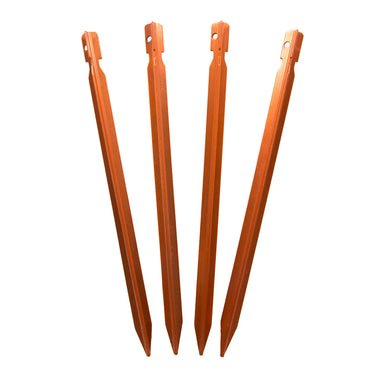 Stansport Lightweight Aluminum Tent Stakes 4 Pack