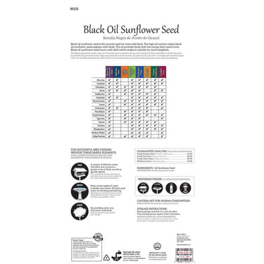 Ace Songbird Black Oil Sunflower Seed Wild Bird Seed 20 lb