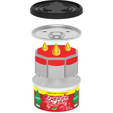 Little Trees Cherry Blast Scent Car Air Freshener 1.05 oz Solid 1 pk